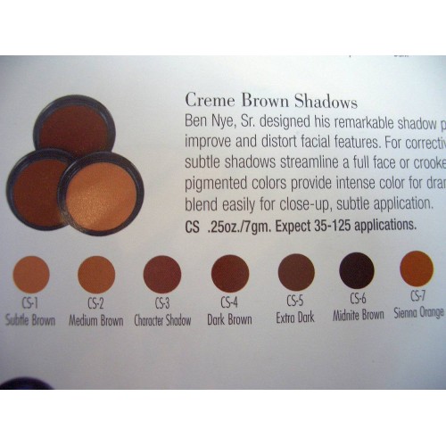 Ben Nye Creme Brown Shadow	7g