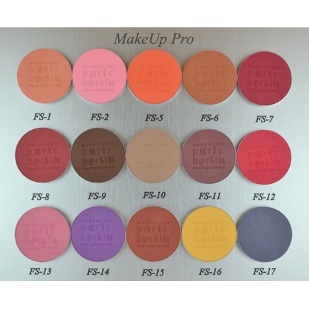 Paris Berlin Le Fard Sec / Eye Shadow Compact, Pal.Nachfüll.       3,5g