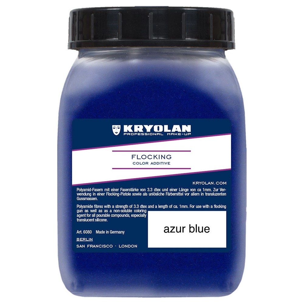 Kryolan_art.6080_Flocking_azur blue