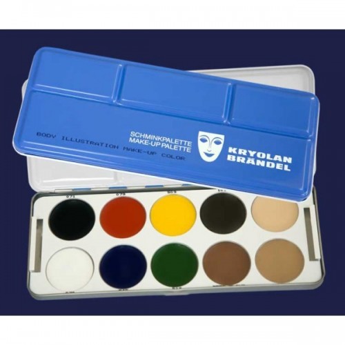 Kryolan Body Illustration Color alkoholos festék paletta