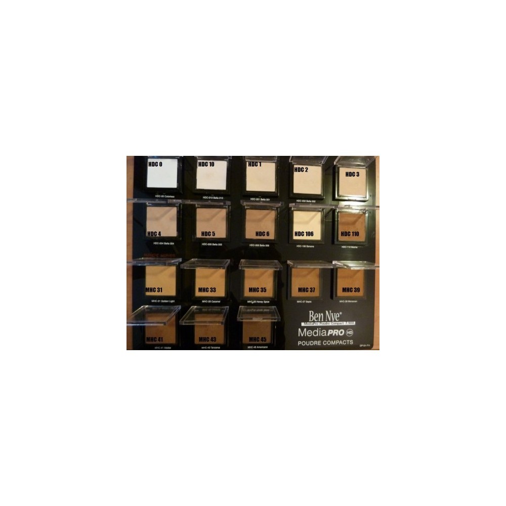 Ben Nye Media Pro HD Poudre Compact 18 g