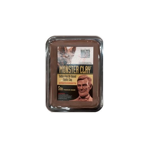 MouldLife Monster Clay (soft,medium,hard / sulfur free, oil/wax base) 2,25 kg