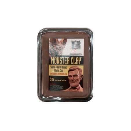 MouldLife Monster Clay (soft,medium,hard / sulfur free, oil/wax base) 2,25 kg