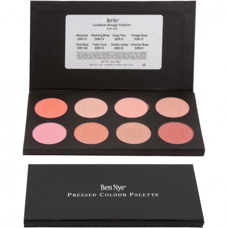 Ben Nye Fashion Rouge Palette 8-Colour